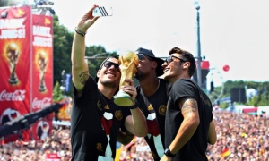 Germany's celebrations.